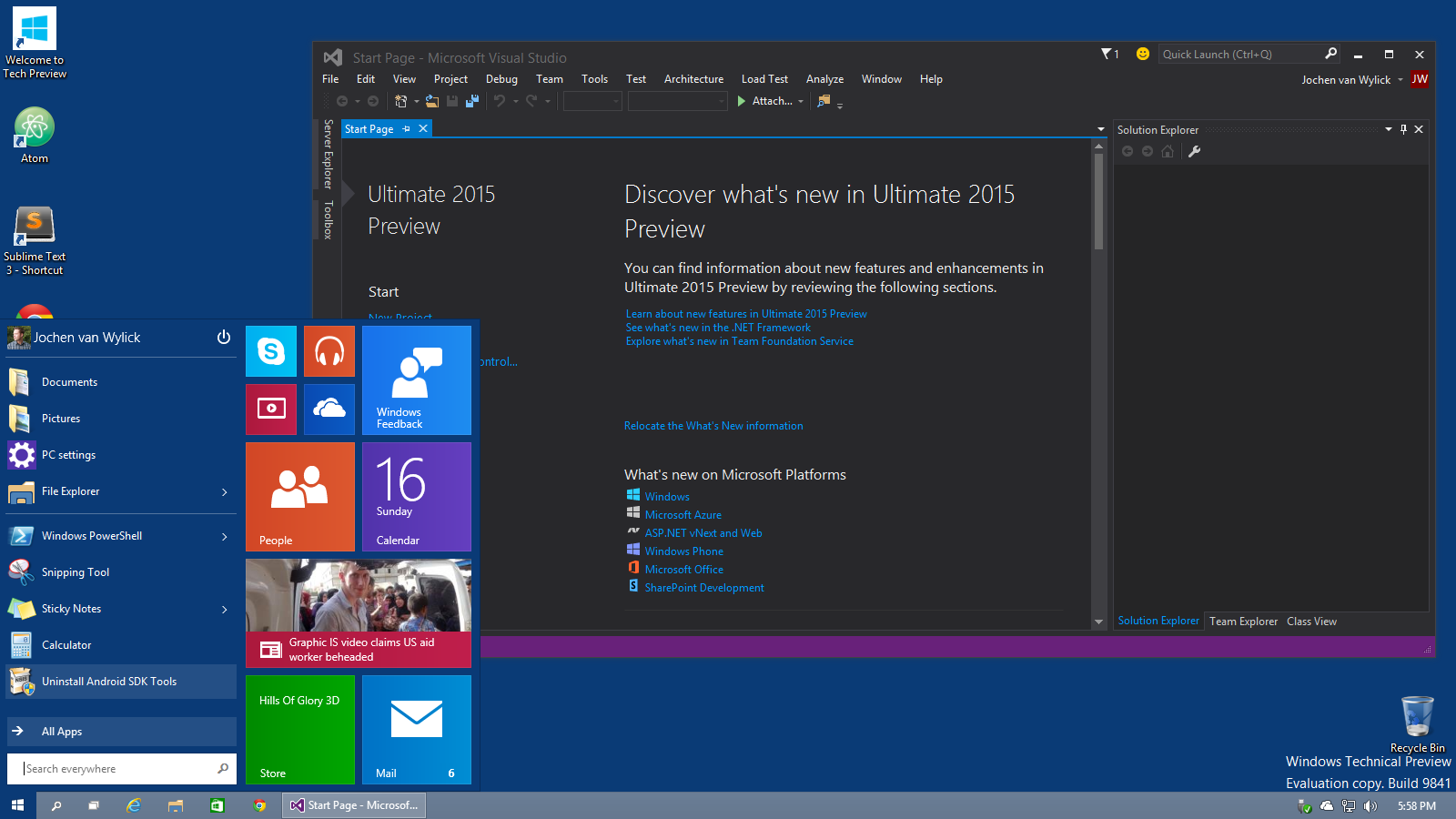 Visual Studio 2015: An insider's review - SD Times