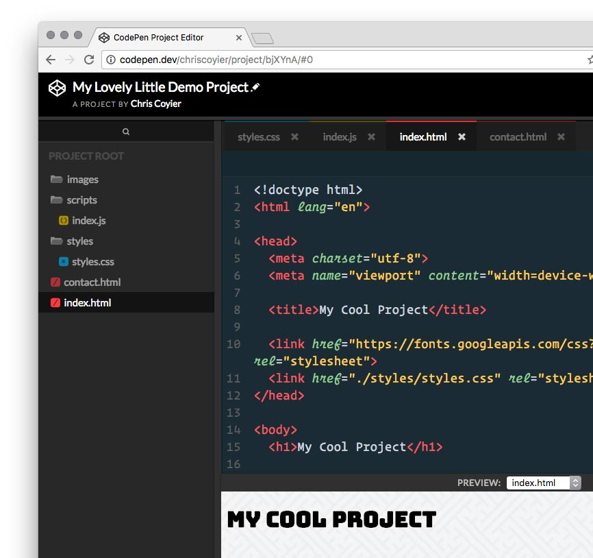 CodePen Projects