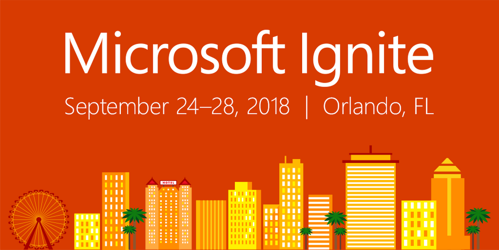 Microsoft Ignite themes Security, AI and data, IoT and edge computing