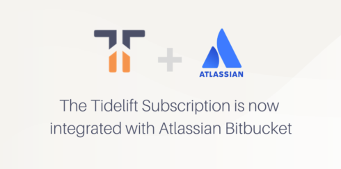 Tidelift and Atlassian logos
