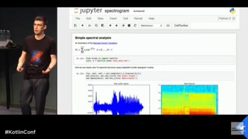 Roman Belov talks about using Kotlin in Jupyter notebooks at KotlinConf 2019