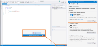 “Publish to GitHub from Team Explorer in Visual Studio 2019 16.4
