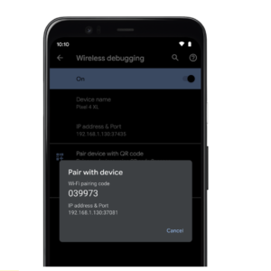 wireless debugging in Android 11 Developer Preview 3