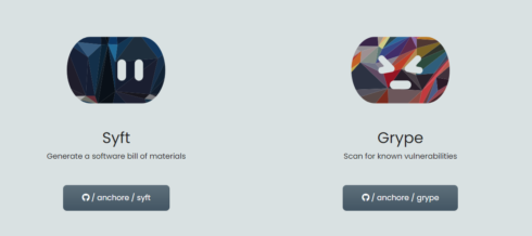 Syft and Grype are available in the Anchore toolbox