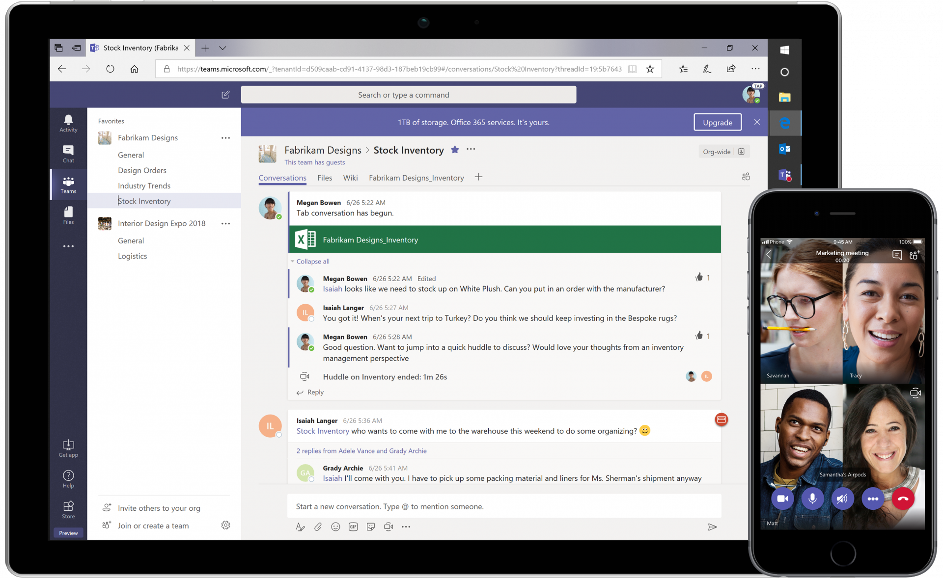 Conversation files. Microsoft Teams. Microsoft chat. Мессенджер Тимс.