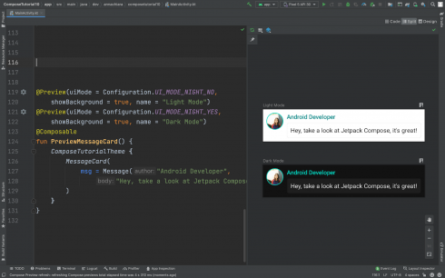 Jetpack Compose 1.0 introduces new method of previewing states