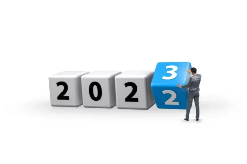 depositphotos 614600116 stock photo concept year 2022 turning 2023 | jrdhub | 2023 predictions for software development | https://jrdhub.com