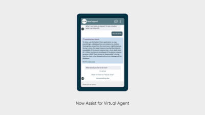 ServiceNow adds generative AI to Virtual Agent chatbot - SD Times