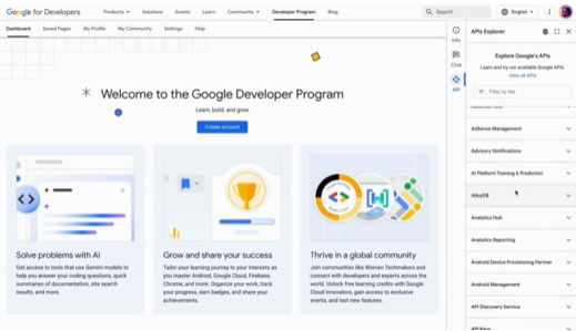 Google Developer Program launches to offer AI insights, sources for builders