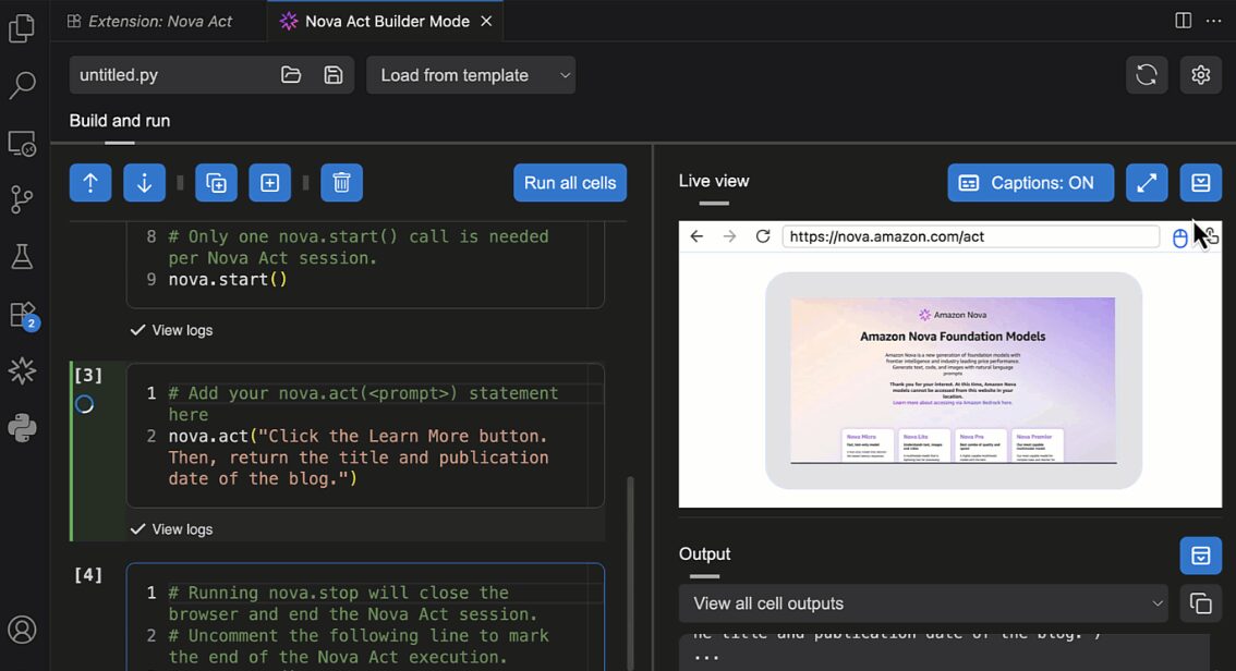 AWS launches IDE extension for constructing browser automation brokers